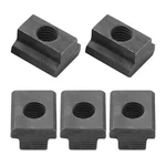 Cionyce 5 Pcs M10 T-slot Nut, Black Oxide 10mm/ 3/8" X 6mm/ 0.24",. Fixed Price $13.83.