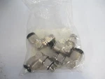 Alpha 50115n-10-1/4 Swivel Elbow Fitting 8mm Tube 1/4" Bssp Lot Of 4 ! Nwb. Fixed Price $7.53.