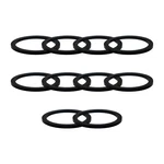 2" Camlock Gasket Fitting Cam Lock Hose Seal For Female Coupler Groove .... Fixed Price $24.58.