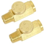 Brass In-line Air Flow Regulator Control Tool Valve 1/4" Npt (2). Fixed Price $17.59.