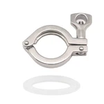 Beduan 2" Sanitary Tri Clamp 304 Stainless Steel Single Pin 2 Inch, Silver. Fixed Price $10.36.