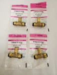 *lot Of 4* Tectite 1/2" Brass Ptc X Cts Street Outlet Tee. Fixed Price $15.99.