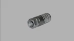 Bobcat Flat Faced Female Coupler, 3/8" Body, 3/4" Unf/orb Thread,. Fixed Price $40.99.