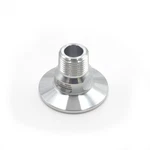 Hfs(r) 1.5" Sanitary Tri Clamp X 1/2" Npt Male Mnpt Thread Stainless Steel 304. Fixed Price $12.99.
