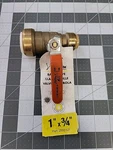 Sharkbite 25551lfa Pvc Ball Valve, 1 Inch X 3/4 Cts, Water Valve Shut. Fixed Price $11.99.