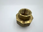 Bun-075 Brass 3/4" Npt Pipe Union Split Coupling # Br. Fixed Price $18.95.