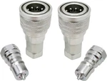 Iso 7241-b 1/4 Inch Npt Quick Disconnect Hydraulic Coupler/coupling (2 Set). Fixed Price $35.36.