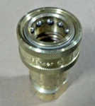 Parker Bh4-60y Valved Hydraulic Quick Coupler 1/2 Npt Female Brass. Fixed Price $50.00.