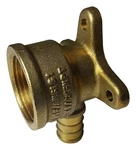 1 Piece Xfitting 1/2" Pex X 3/4" Female Elbow With Drop Ear, Brass. Fixed Price $9.51.