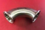 Dixon B2cmp-g150 Bradford Sanitary 90 Deg Elbow 1 1/2" 304 Ss. Fixed Price $19.95.