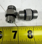 2x) 6464-08-08-o Brennan Hydraulic Adapter Fitting 1/2" Male O-ring Boss Morb. Fixed Price $15.99.