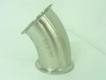 190497 New-no Box; Sanitube 2kmp4-300 Clamp Elbow 45 ; 3"od; 304ss. Fixed Price $36.22.