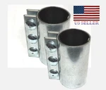 2 - Morris Coupling 3-3c-od Compression Pipe 3" X 6", 76.2mmod, 011018l. Fixed Price $36.88.