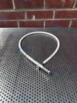 Ace Sanitary Tsc Af P22095us Flexible Hose 50" W/ 1/2" Fitting. Fixed Price $55.00.
