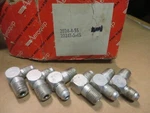 Aeroquip # 2024-4-5s Hose 90 Degree Adapter New Nos 6 Piece Group 2024t-5-4s. Fixed Price $24.88.