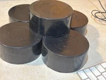 Lot Of (5) 4" Nibco G2 5817 Cap Hub - Abs Dwv (r4). Fixed Price $48.99.