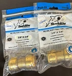 New Sharkbite Straight Coupling 3/4 X3/4 (2pc) Pn: U016lfa. Fixed Price $10.00.