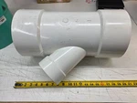 Charlotte 00601-2800 8" X 4" White Pvc Dwv Reducing Wye Brand New. Fixed Price $89.99.