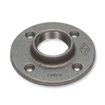 3/8" Black Malleable Iron Floor Flange Fitting Pipe Npt - Lot Of 15. Fixed Price $41.99.
