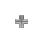 Sanitube 9mp6-400 Clamp End Cross-316l, 4. Fixed Price $739.99.