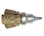 M1401-5 Primefit (3-way) Round Air Manifold With (3) 1/4". Fixed Price $29.97.