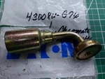 Eaton 43008u-g76 Hydraulic Crimp 90 Elbow 1/2" Hose To Code 61 Flange No Skive. Fixed Price $25.00.