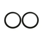 Hfs(r) 2pcs 6" Tri Clamp Sanitary Gasket Viton/fkm Fits Tri-clover Type Ferrule. Fixed Price $13.50.