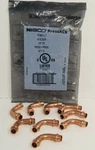 9 Nibco Pc9607-lt 3/8" Od Press 90 Elbow Fittings Pressacr Copper Hvac. Fixed Price $198.98.