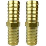 2pcs Brass 5/8" Hose Barb Fitting Metals Splicer Mender Union Euqal Barbed Co.... Fixed Price $13.73.