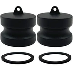 2pcs Camlock Fittings Poly Dp-100 1" Dp Standard Couplings Cam Lock .... Fixed Price $27.75.