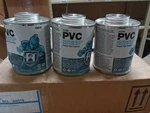 3 Cans, Hercules 16 Oz Pvc Clear Pipe Cement Medium Body & Set. - 9001. Fixed Price $20.69.