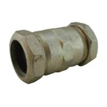 Jones Stephens 1-1/2 Ips Galv Malleable Iron Long Pattern Compression Coupling. Fixed Price $60.03.