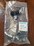209699 Old-stock; Festo Qst-h-1/8-5/16-u-m Lot-2 T-fitting. Fixed Price $32.00.