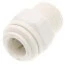 3/8" Tube Od X Npft Male Connector - Pp011223w-us. Fixed Price $10.48.