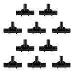 10 Pack Efield Poly Ppsu Barb Crimp Pex Fitting 3/4" X 1/2" Reducing T.... Fixed Price $18.31.