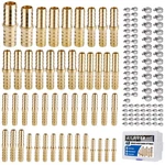 Ailbiuko 48pcs Brass Hose Barb Fitting,barb Splicer Splicer, Gold. Fixed Price $47.89.
