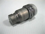 Holmbury Hq12-m-08s 1/2" Flat Face No Spill Coupler, 3/4-16 Unf Sae -08 Orb Port. Fixed Price $27.20.