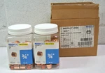 (2) Nibco Mpp617 Copper Cap 3/4" Pro 50 Pack. 100pieces Total. Fixed Price $47.99.