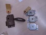 Oem Hansen 55-a Rh Right Hand Handle Cab Lock Eberhard 5613 Lh & Nos H3. Fixed Price $85.00.
