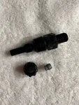 Stenner Pump - Ucak300 Injection Fitting With Nut & Ferrule 1/4". Fixed Price $12.00.