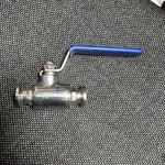 1/2" Brewers Stainless Steel Sanitary Tri Clamp Ball Valve Free Ship Conus. Fixed Price $24.00.