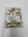 5 Packs Of 25 Bluefin Lead Free Eco Brass Crimp Fitting 1/2" Pxe050-dzr. Fixed Price $45.48.