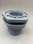 Hayward Flow Control Bfa2020tes Bulkhead Tank Fitting, 2", Cpvc/epdm, Fpt X. Fixed Price $33.00.