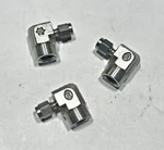 (3) 770lss 1/8x1/4 Ham-let Ss 1/8" Compression X 1/4" Fnpt Pipe Fem 90 Deg Elbow. Fixed Price $45.00.