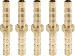 X Autohaux 5mm Brass Barb Hose Fitting Straight Union 5mm, Gold Tone. Fixed Price $11.89.