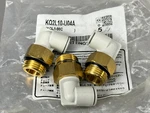(3) Smc Kq2l10-u04a Elbow Fitting Push To Lock 10mm One Touch. Fixed Price $14.95.
