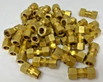 Lot Of (40) Eaton Weatherhead 1/2" Brass Compression Fitting 62x8 Free Shipping!. Fixed Price $229.99.
