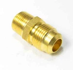 5 Pcs Fairview 1/2 Tube Od X 3/8 Brass Male Pipe Connectors Flare Fittings 48-8c. Fixed Price $19.99.