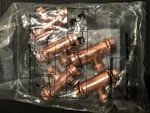 (5 Pk) Nibco Pressystem Pc611 Tee 3/4" X 1/2" Leak Protection 9098550pc. Fixed Price $59.75.