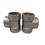 Lot Of 2 Asp 1-1/2" 3000# Stainless Steel Socket Weld Tee Fittings A182 F316l Us. Fixed Price $123.89.